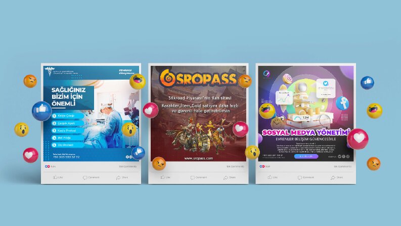 Sosyal Medya Tasarımları Portfolyom