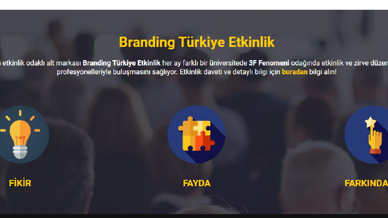 Branding Türkiye İçerik Üretimi, Yayın, Paylaşım, Etkinlik