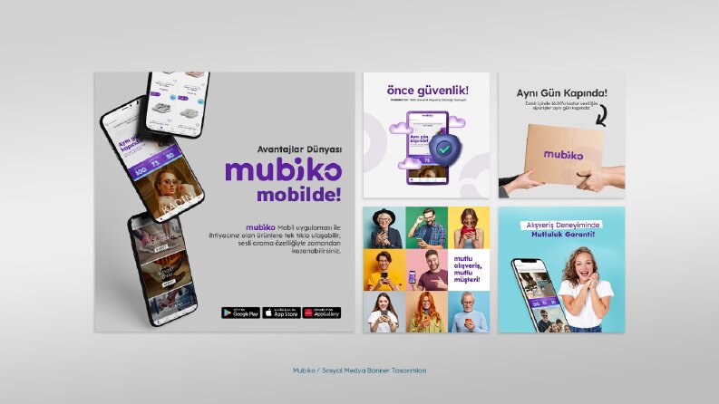 E-Ticaret Sektörü Sosyal Medya Banner Tasarımları