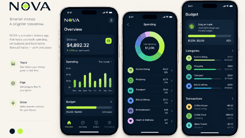  Modern, profesyonel mobil & web UI/UX tasarımı 