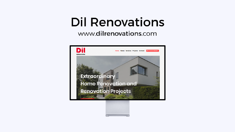 Dil Renovations - Web Sitesi