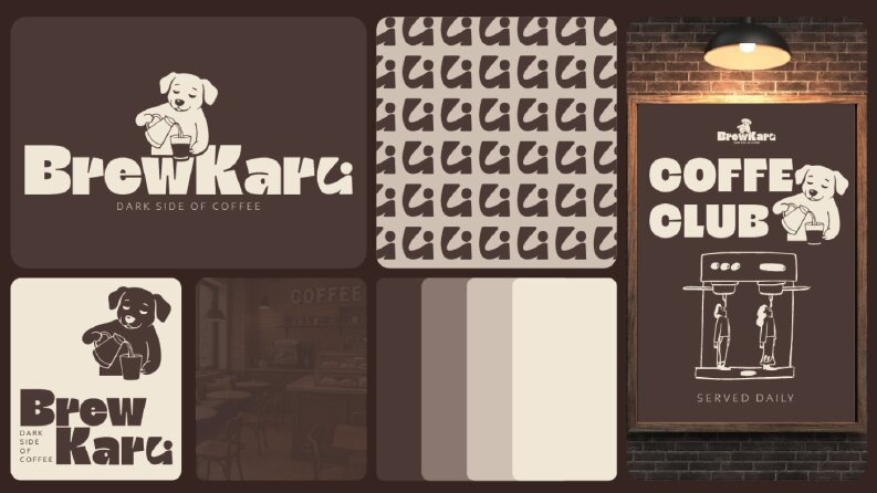 BrewKara-Kafe Logo Tasarımı