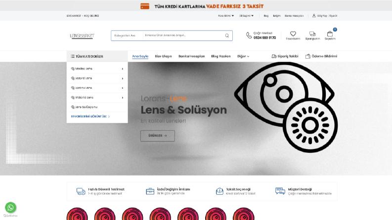 E-ticaret sitenizi kuruyoruz