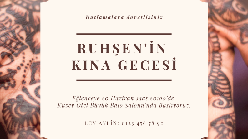 Davetiye tasarimciniz