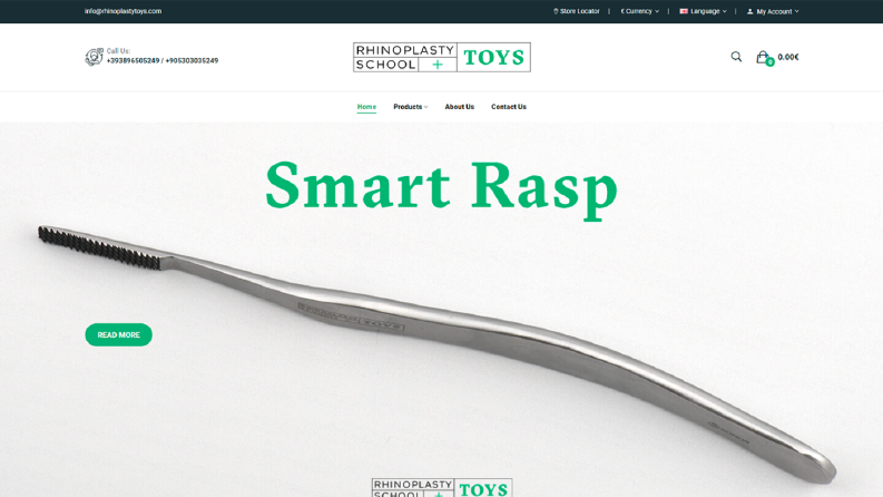 Rhinoplastytoys E-Ticaret Sitesi