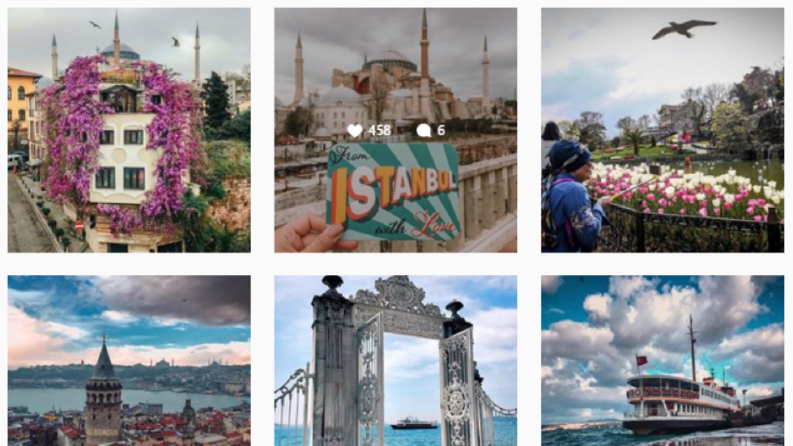 Visit Istanbul Instagram