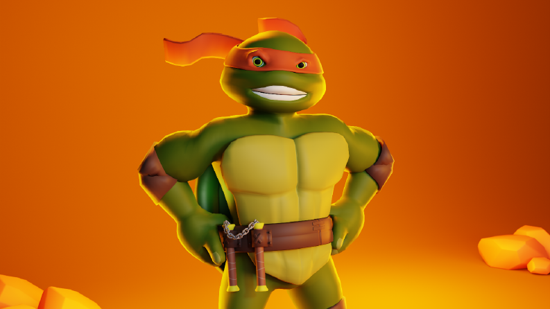 Ninja Turtles - Michaelangelo