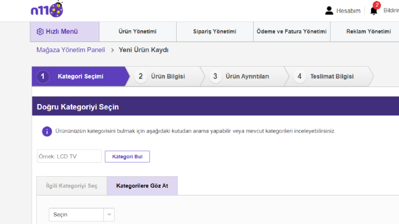 Ürün & Veri Girişi