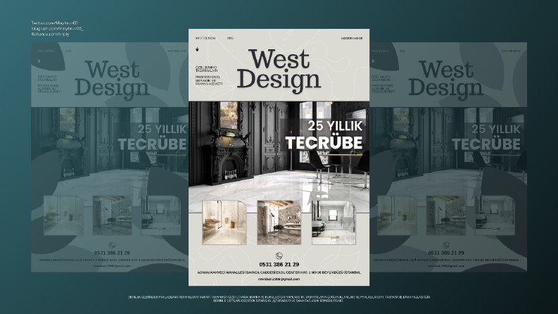 West Design Broşür Tasarımı 