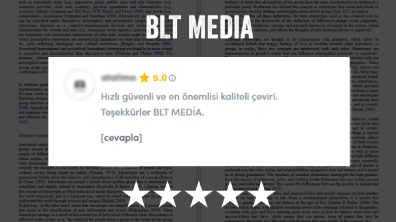 Profesyonel Çeviri Hizmetleri