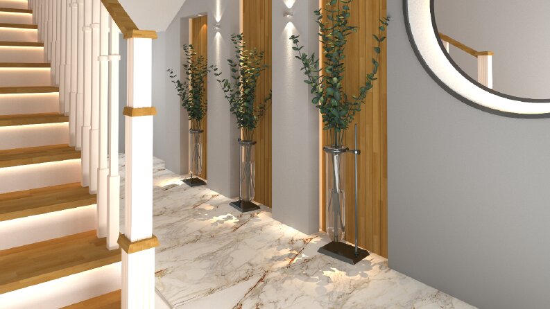 Bodrum Katı Giriş Tasarımı