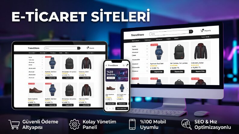 E-Ticaret Sitesi & Mobil Uygulama Entegrasyonu