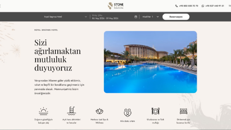 Kurumsal Hotel Web Sitesi