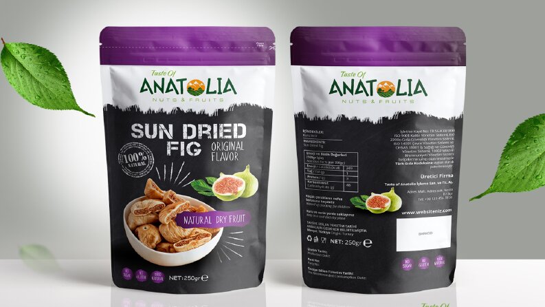 Anatolia / Sun Dried Fig Package Design