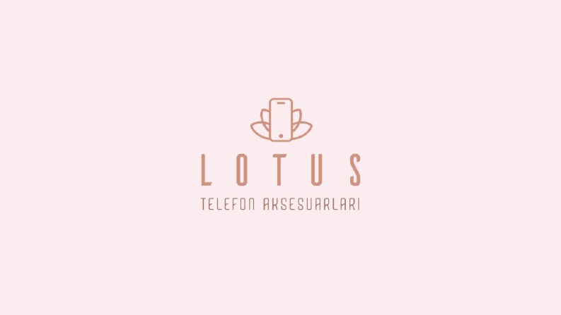 Mobil aksesuar Lotus markası logo tasarımı