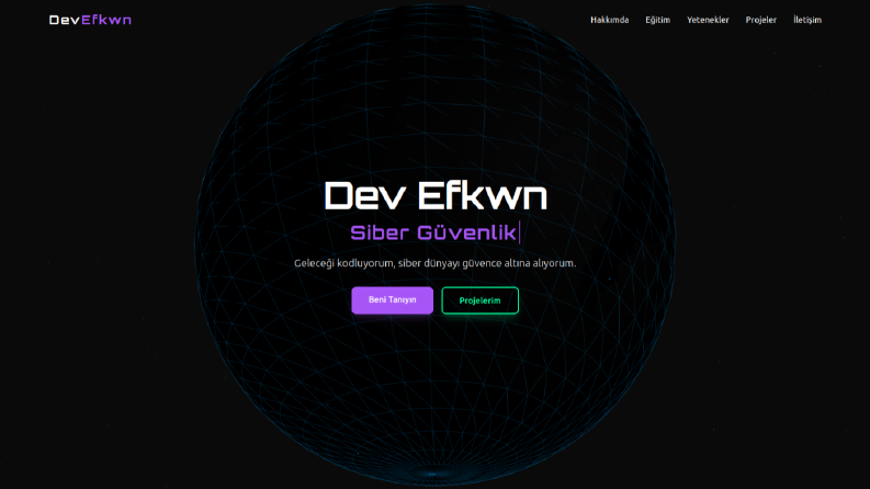 Kişisel Web Site Yazılımı