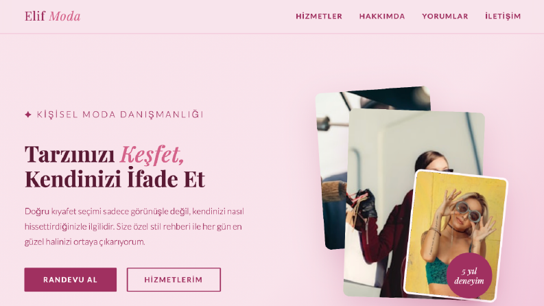 İsteğe uygun web sitesi tasarımı