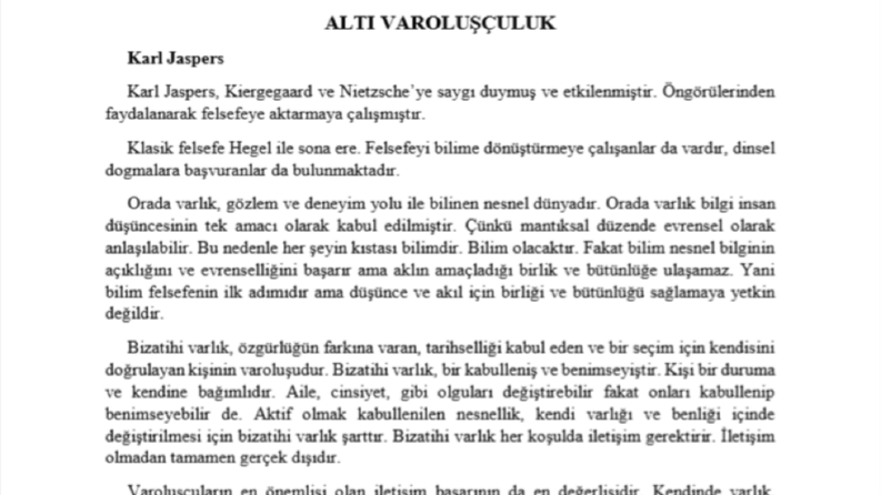 Makale yazarıyım, her şeyi yazıyorum