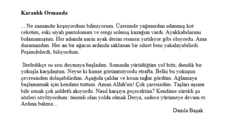 Hayalgücüm ve yazım gücüm hizmetinizde!
