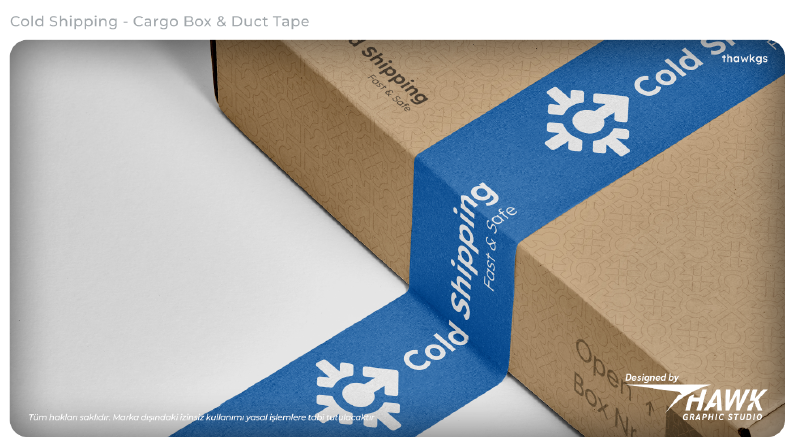 Cold Shipping - Soğuk Lojistik Kargo Kutusu ve Bant Tasarımı