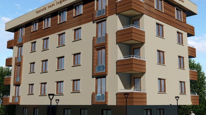 Apartman Cephe Tasarımı
