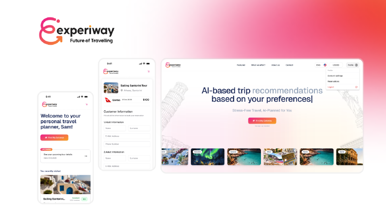 Experiway - Web Design 