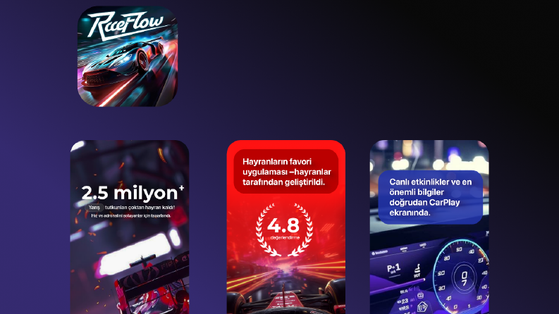 App Store / Google Play vitrin seti