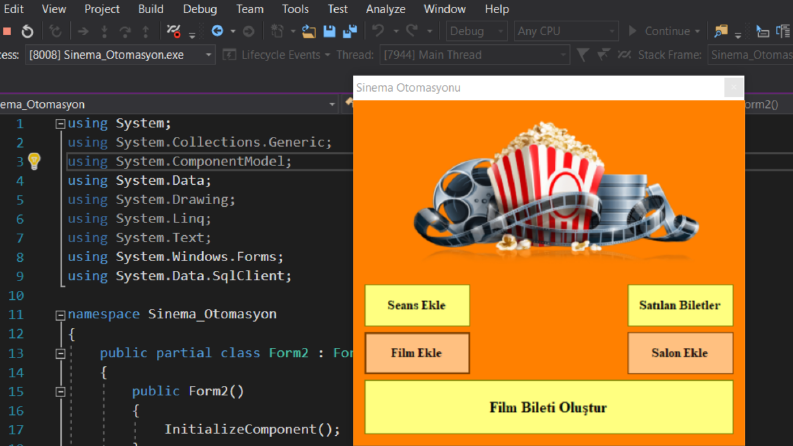 C# otomasyon