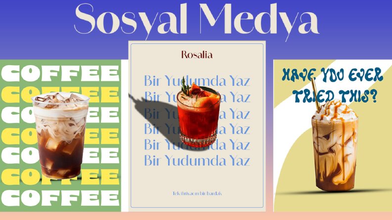 Sizler için sosyal medya tasarımları yaparım.