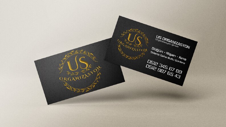 US Organizasyon Kartvizit Tasarımı