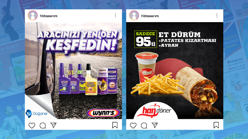 Sosyal Medya Gönderi/Post Görselleri
