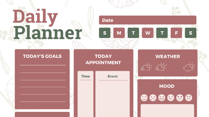 Daily Planner - Html Css JavaScript
