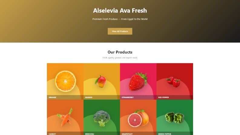Alselevia ava fresh - laravel web sitesi