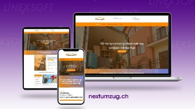 NextUmzug.ch için Anahtar Teslim Web Sitesi Geliştirdim 🚚💻