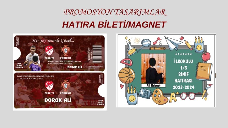 Promosyon Ürünler, Madalya, plaket, kupa tasarımı, magnet