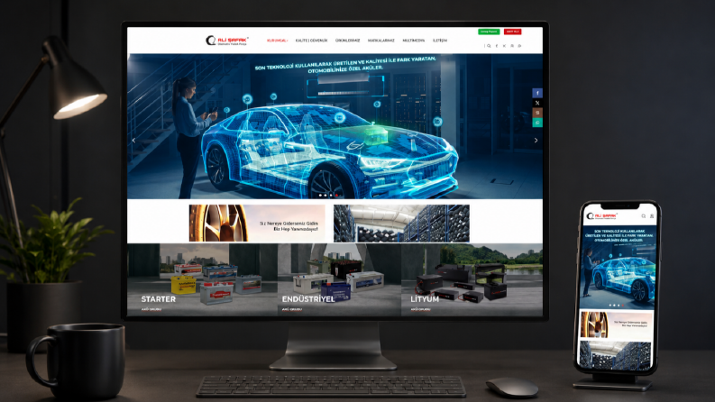 Ali Şafak Otomotiv Kurumsal Web Site