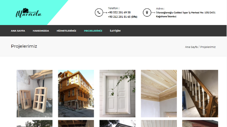 Profesyonel Bir Mimarlık Ve Proje Sitesi
