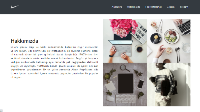 Kurumsal Websitesi Yapımı