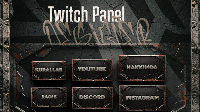 Twitch Panel Tasarımı | Kurallar