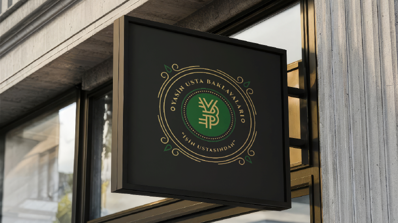"YASİN USTA BAKLAVALARI" LOGO TASARIMI