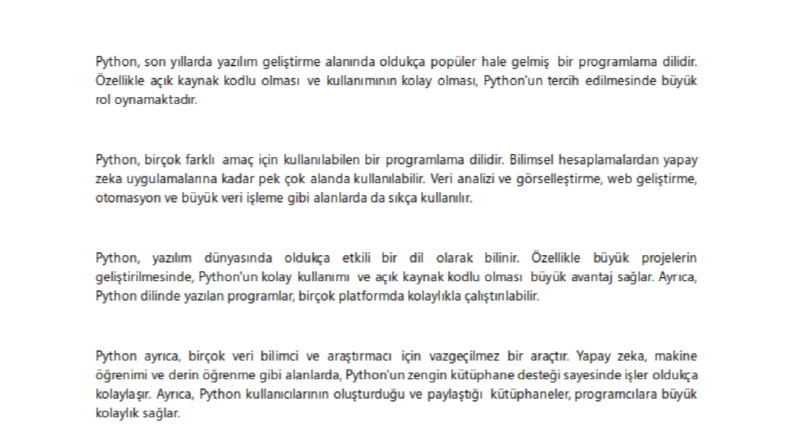 Python - Türkçe