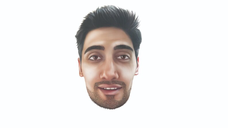 Head drawing
