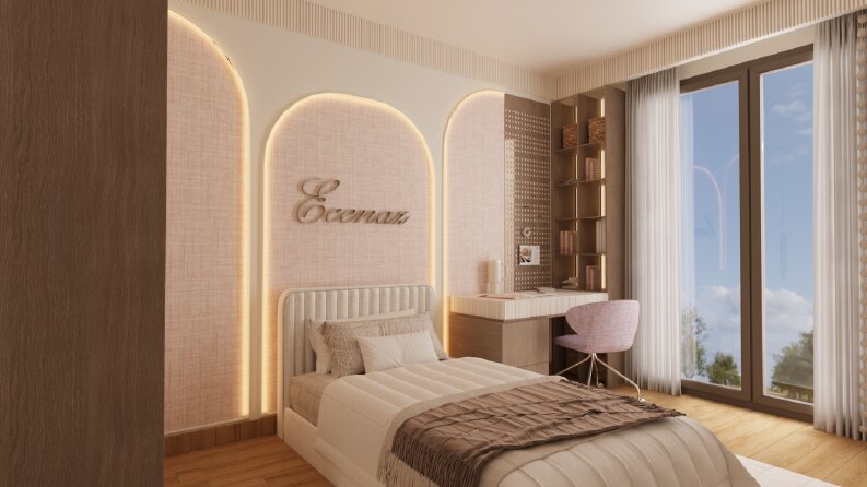 Interior design for girls’ rooms