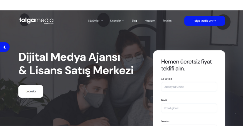 Tolga Media: Yaratıcı ve Etkili Web Sitesi Tasarımı