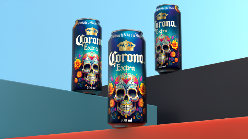 Corona Beer Packaging Design and 3D Modeling