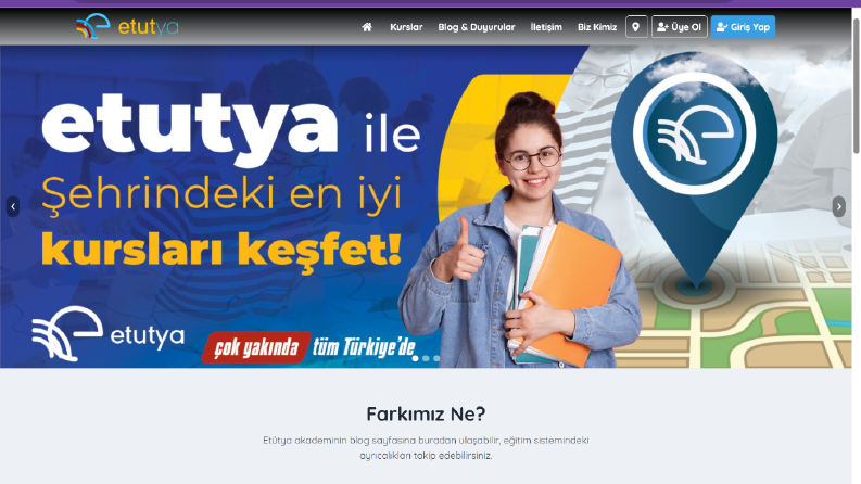 https://etutya.com/ (Web Tabanlı Uygulama)
