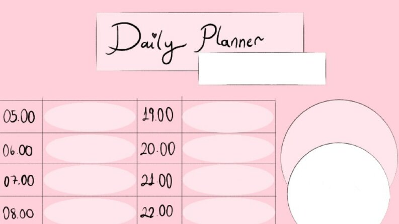 Haftalık ve Günlük Planlayıcı Tasarımı