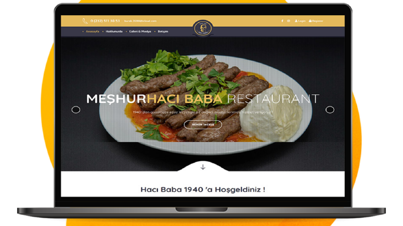 Hacı Baba 1940 - Web Site Yapımı