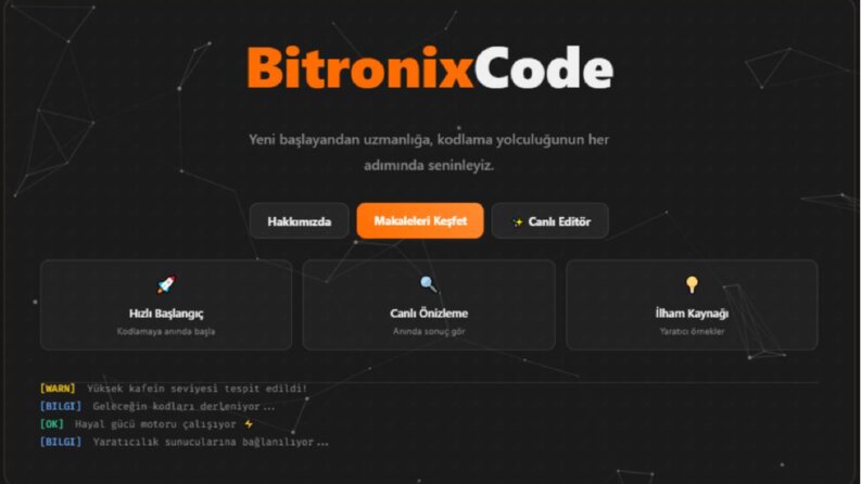 Full Stack Developer & Akıllı Ev Sistemleri Geliştiricisi