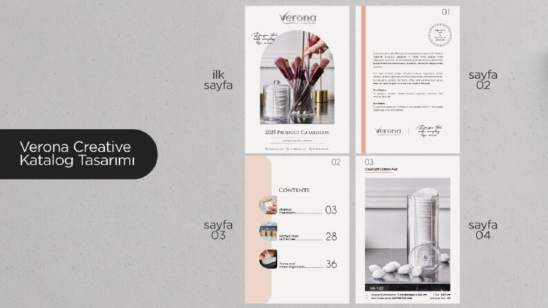 Verona Creative Katalog Tasarımı